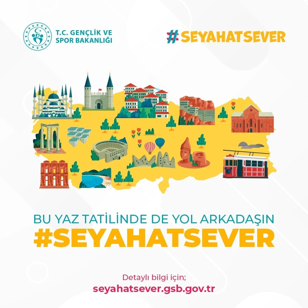 Bakan Bak’tan gençlere ’Seyahatsever’ çağrısı
