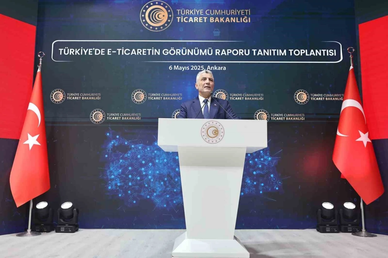 Bakan Bolat: &quot;e-Ticaret hacmi bir önceki yıla göre yüzde 61,7’lik bir artışla 3 trilyon 162 milyon liraya ulaştı&quot;
