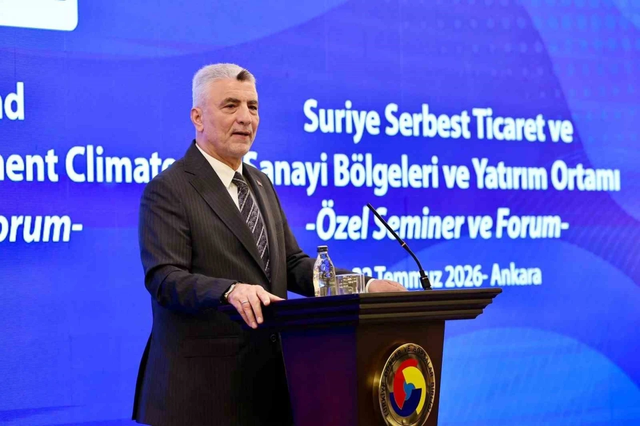 Bakan Bolat: "&Ouml;n&uuml;m&uuml;zdeki ay sonunda Uluslararası Şam Fuarı &ccedil;ok geniş katılımla yapılacak"
