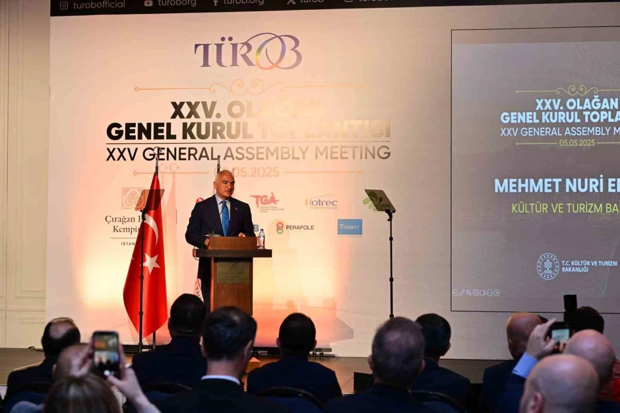 Bakan Ersoy: ‘‘Temel amacımız, turizmi 81 ile ve yılın 12 ayına yaymak’’
