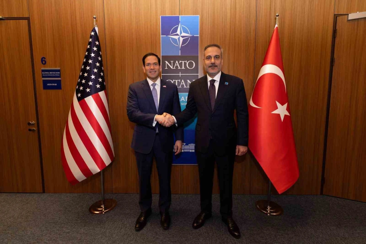 Bakan Fidan, ABD Dışişleri Bakanı Rubio ile g&ouml;r&uuml;şt&uuml;

