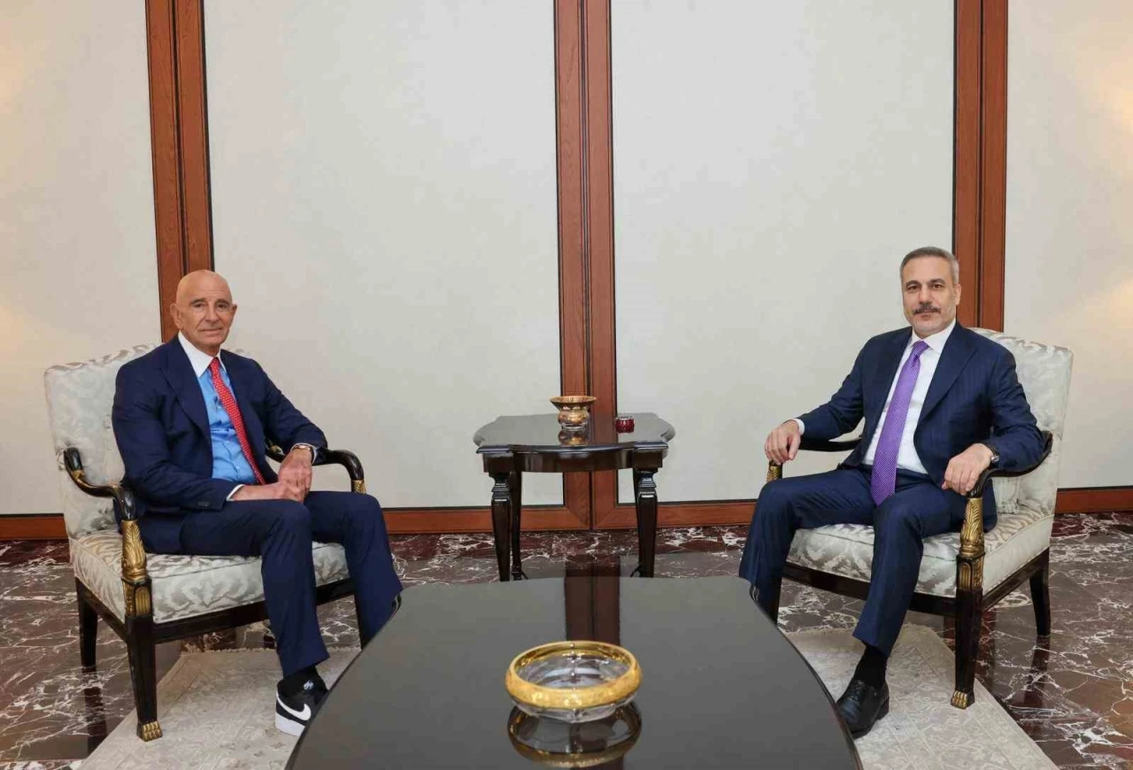 Bakan Fidan, ABD Suriye &Ouml;zel Temsilcisi Barrack&rsquo;ı kabul etti
