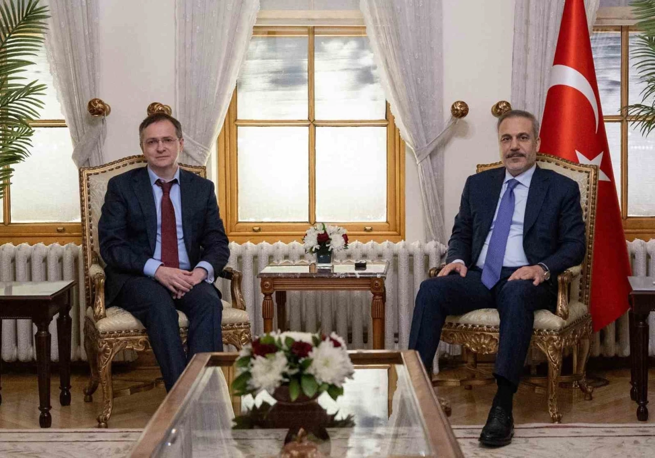 Bakan Fidan’ın Rus heyeti ile görüşmesi sona erdi
