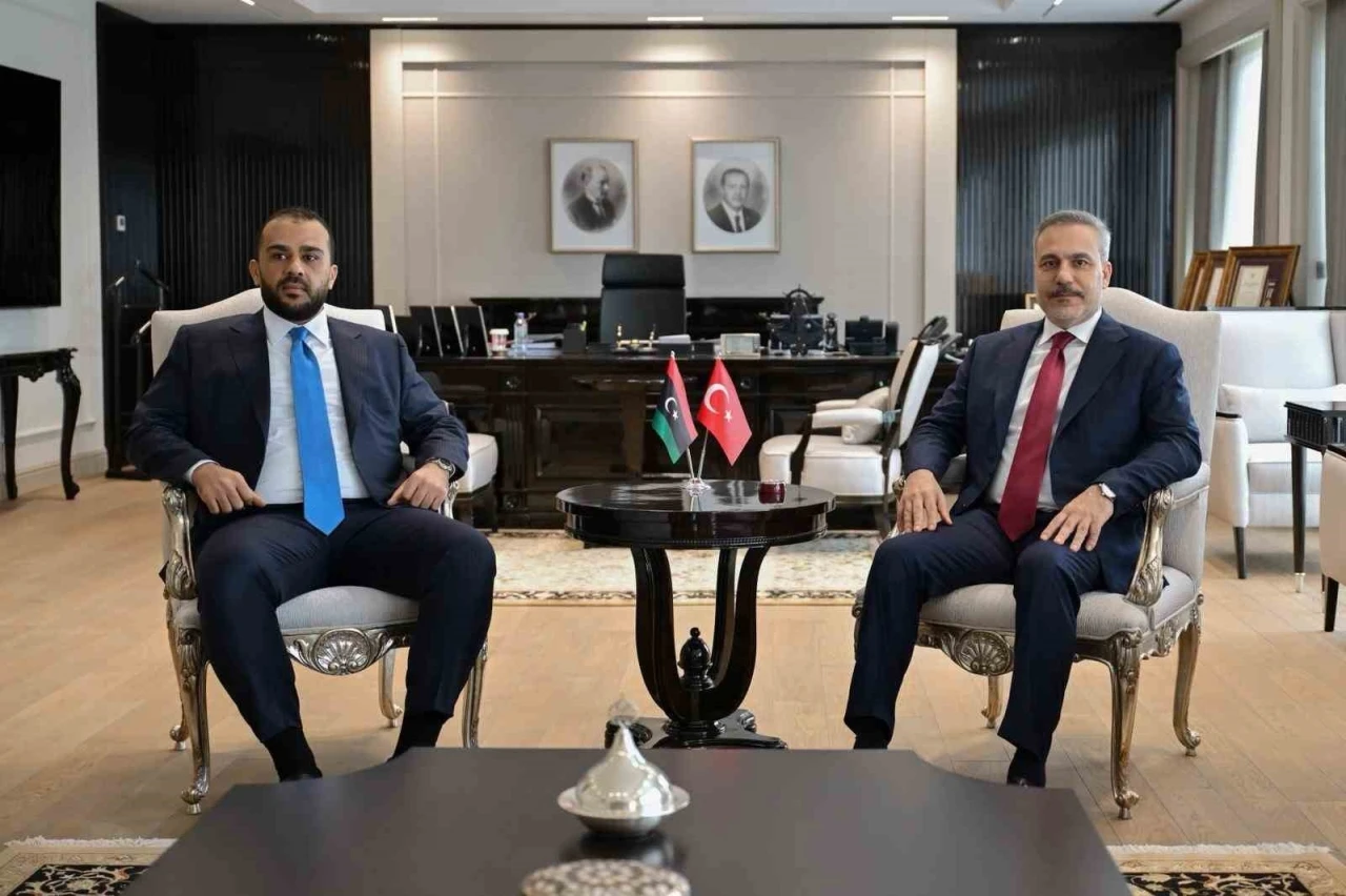 Bakan Fidan, Libya Milli Birlik H&uuml;k&uuml;meti Savunma Bakanvekili Zubi ile g&ouml;r&uuml;şt&uuml;

