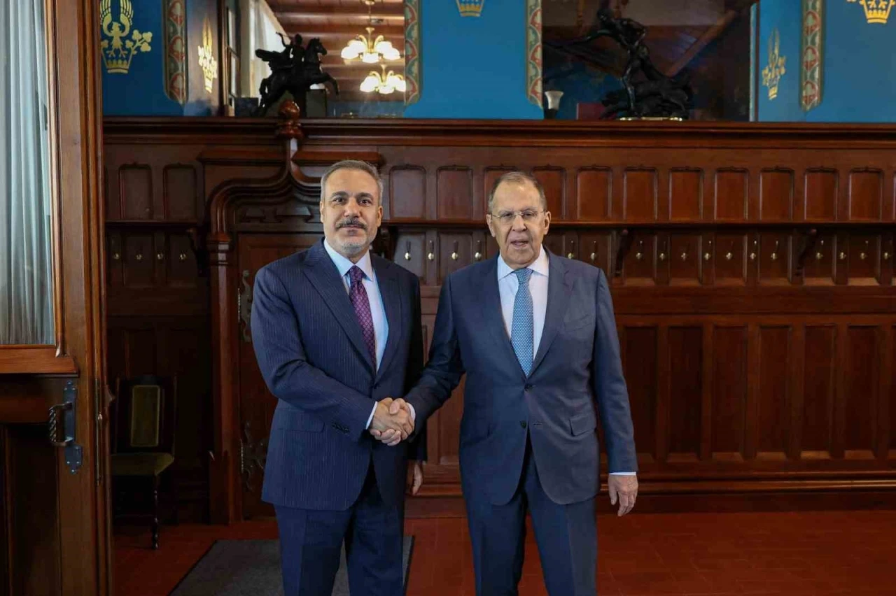 Bakan Fidan, Rus mevkidaşı Lavrov ile görüştü
