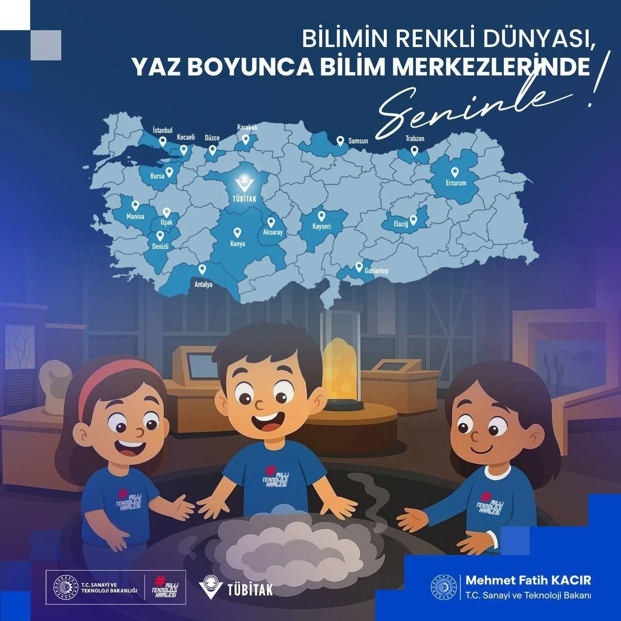 Bakan Kacır: &quot;Yaz Akademileri, 7’nci ve 8’inci sınıf öğrencilerimize kapılarını açıyor&quot;
