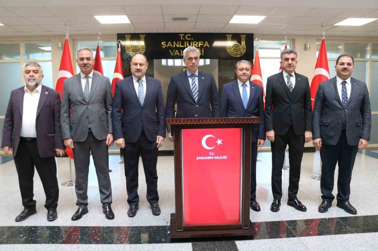 Bakan Memişoğlu Şanlıurfa’da
