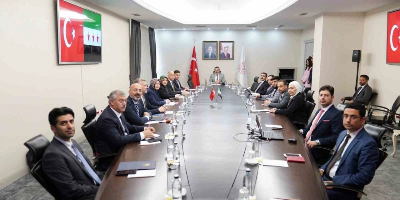 Bakan Tekin, Suriye Eğitim Bakanlığı ile iş birliği değerlendirme toplantısına katıldı
