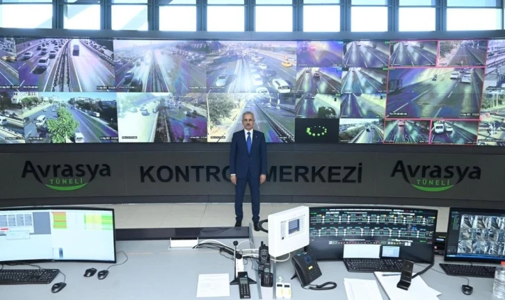 Bakan Uraloğlu: "Avrasya Tüneli sismik bilezikler sayesinde her türlü depreme karşı dayanıklı inşa edildi"