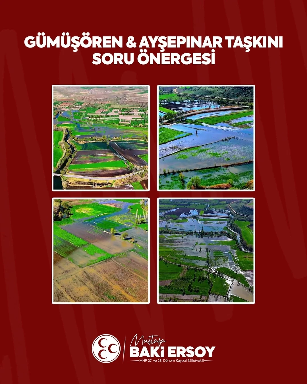 Baki Ersoy&rsquo;dan Tarım ve Orman Bakanlığı&rsquo;na &lsquo;taşkın soru &ouml;nergesi&rsquo;
