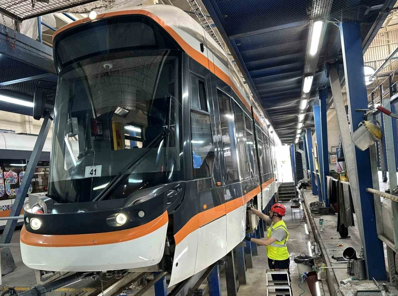 Bakım &ccedil;alışmaları sebebiyle Eskişehir&rsquo;deki tramvay seferlerinde d&uuml;zenleme yapıldı
