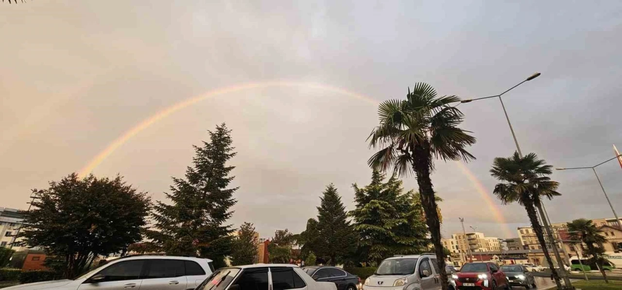 Balıkesir’de gökkuşağı
