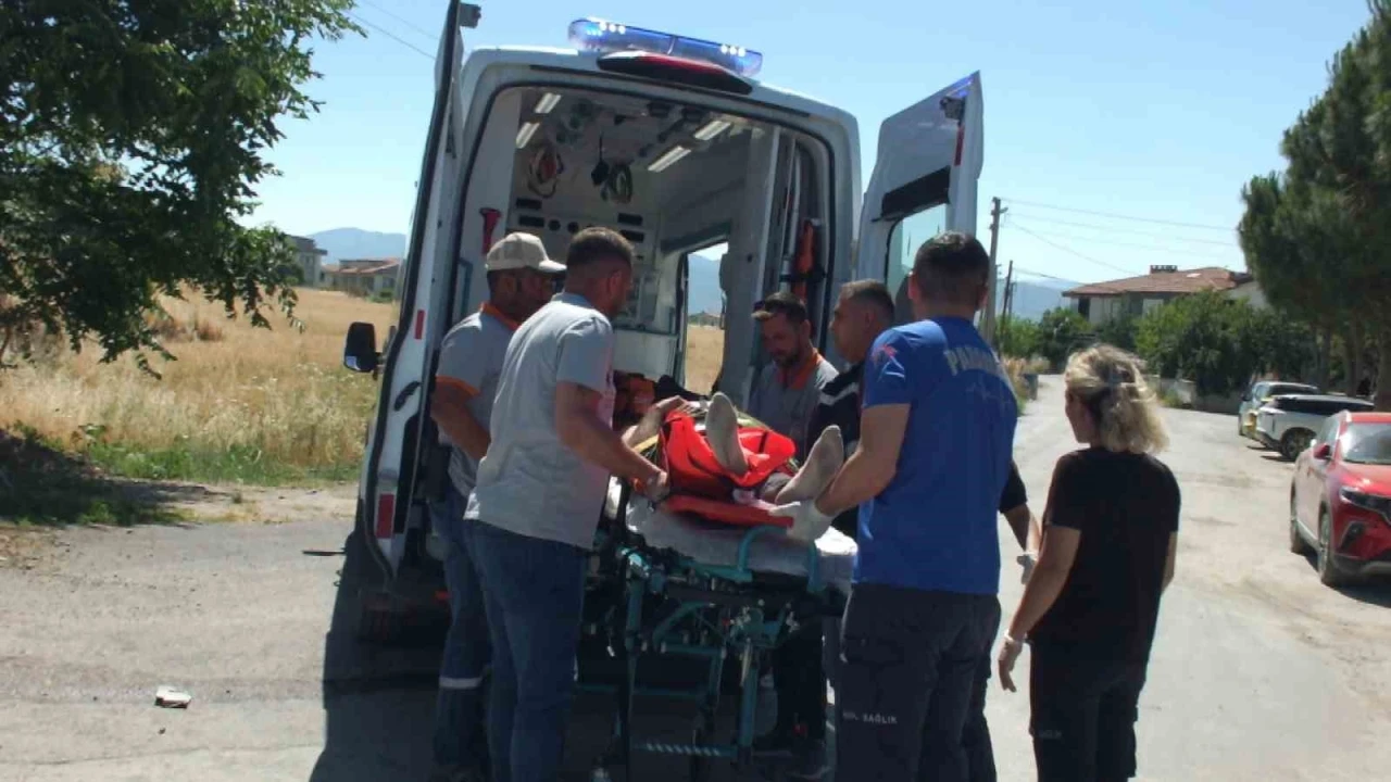 Balıkesir&rsquo;de trafik kazası: 1 yaralı
