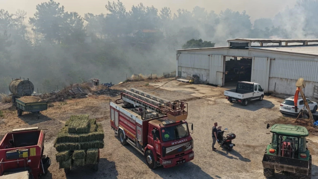 Balıkesir&rsquo;de &uuml;&ccedil; ayrı noktada yangın
