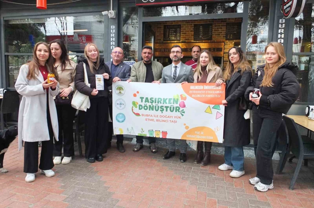 Balıkesir&rsquo;de &uuml;niversiteliler sıfır atık projesi başlattı
