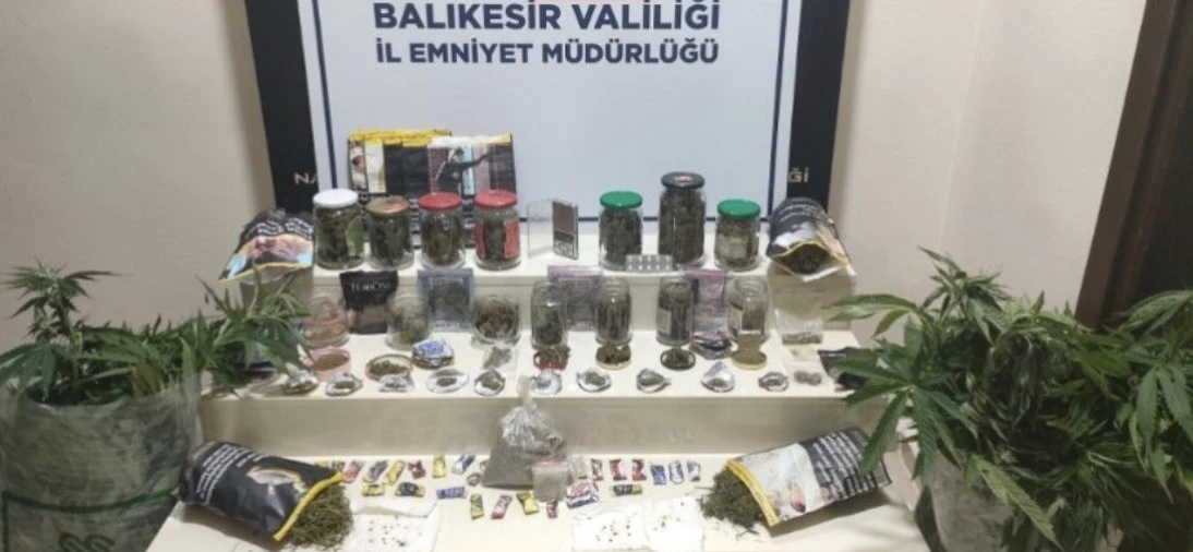 Bandırma’da uyuşturucu operasyonu
