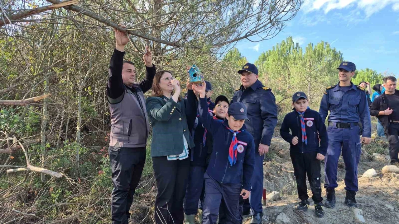Bartın’da 3 bin 500 adet fidan dikildi
