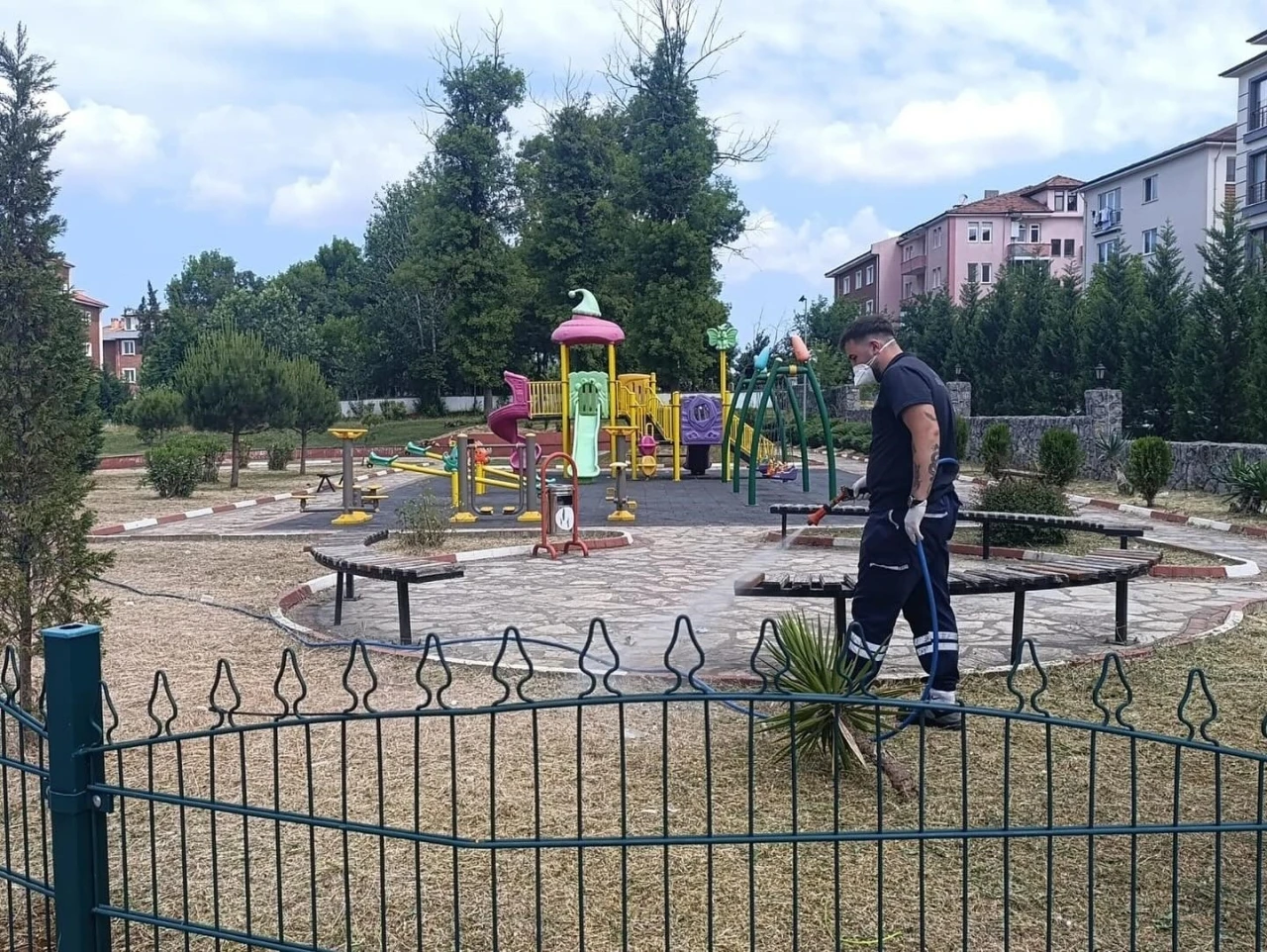 Bartın’da kene ile mücadele
