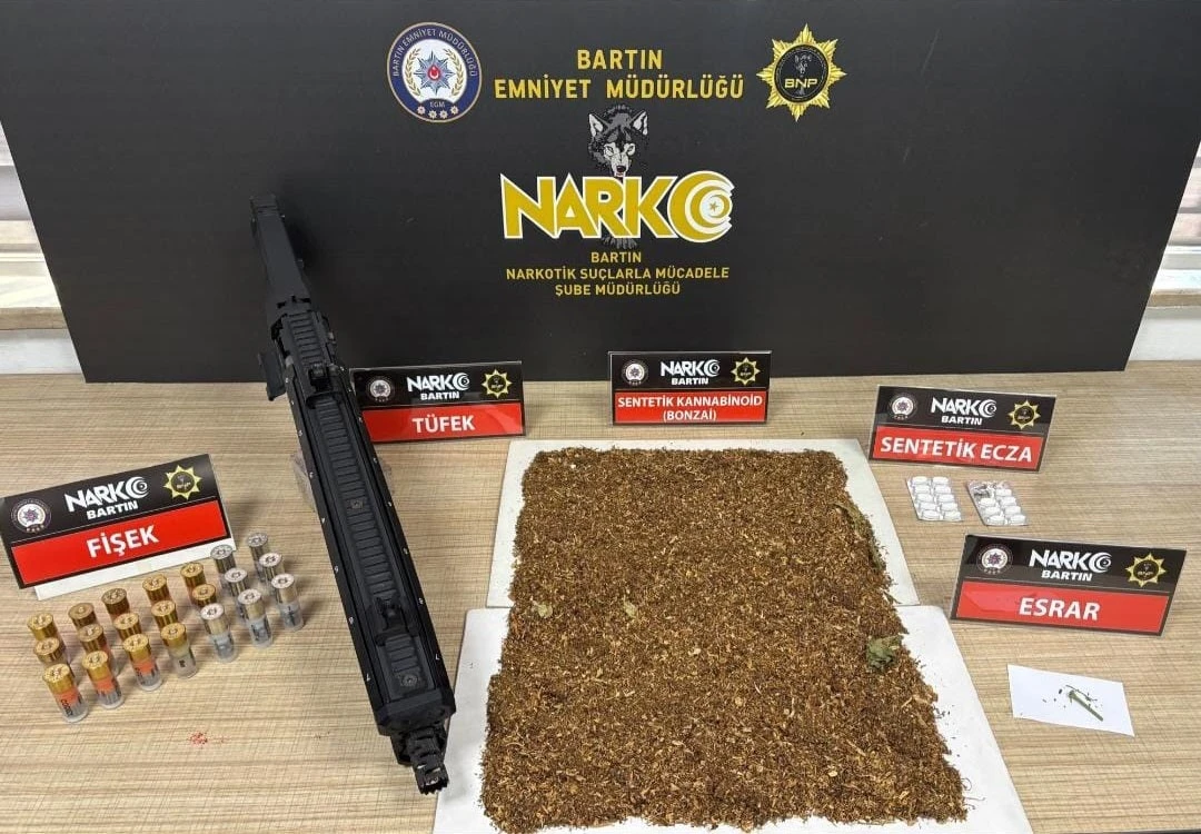 Bartın&rsquo;daki uyuşturucu operasyonunda 6 tutuklama
