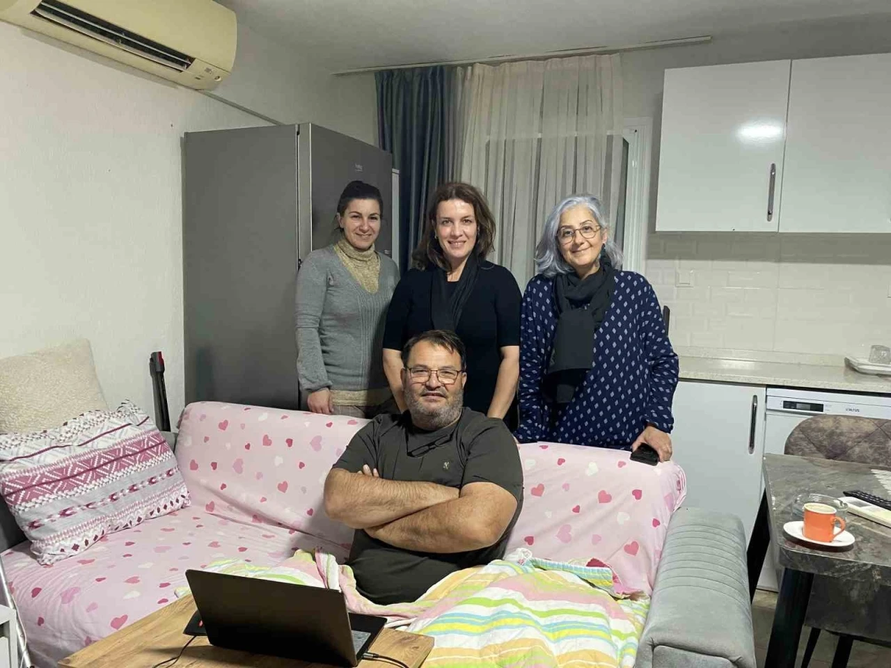 Başkan Akın’dan, Suat Salgın’a geçmiş olsun ziyareti
