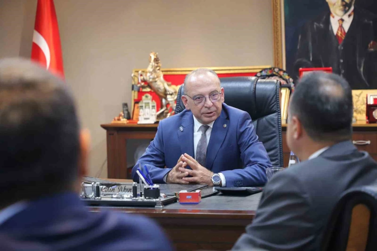 Başkan Akın ve Başkan Dutlulu’dan iş birliği vurgusu
