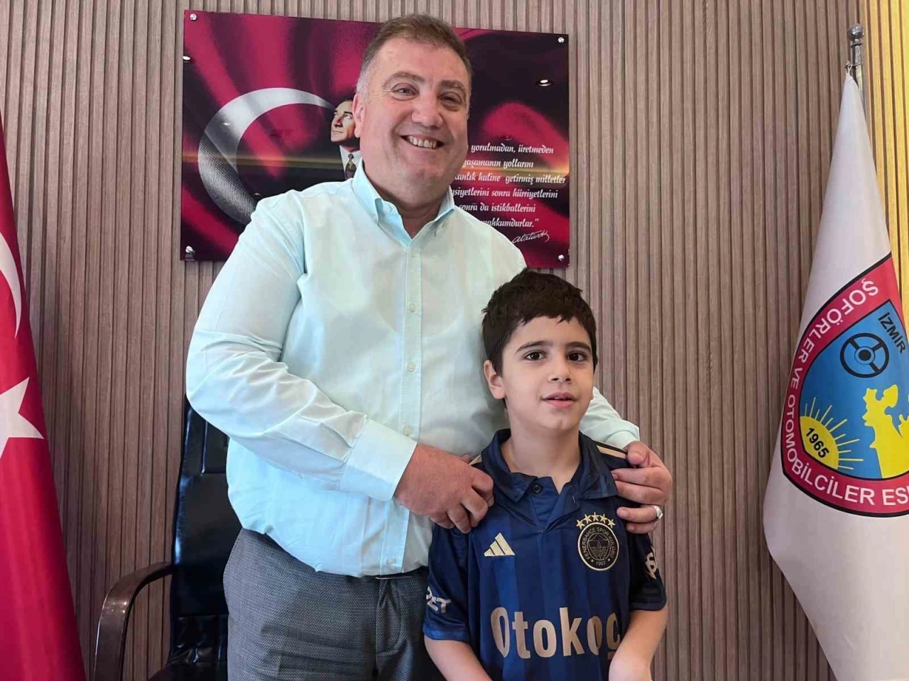 Başkan Ali Koç’tan, lösemi hastası Rüzgar’a davet
