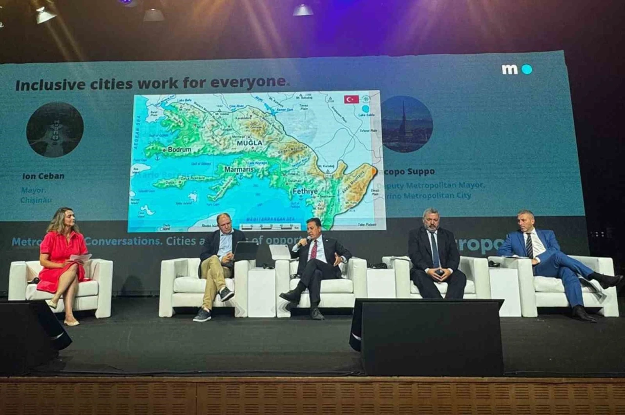 Başkan Aras D&uuml;nya Metropoller Birliği Genel Kurulu&rsquo;nda konuştu
