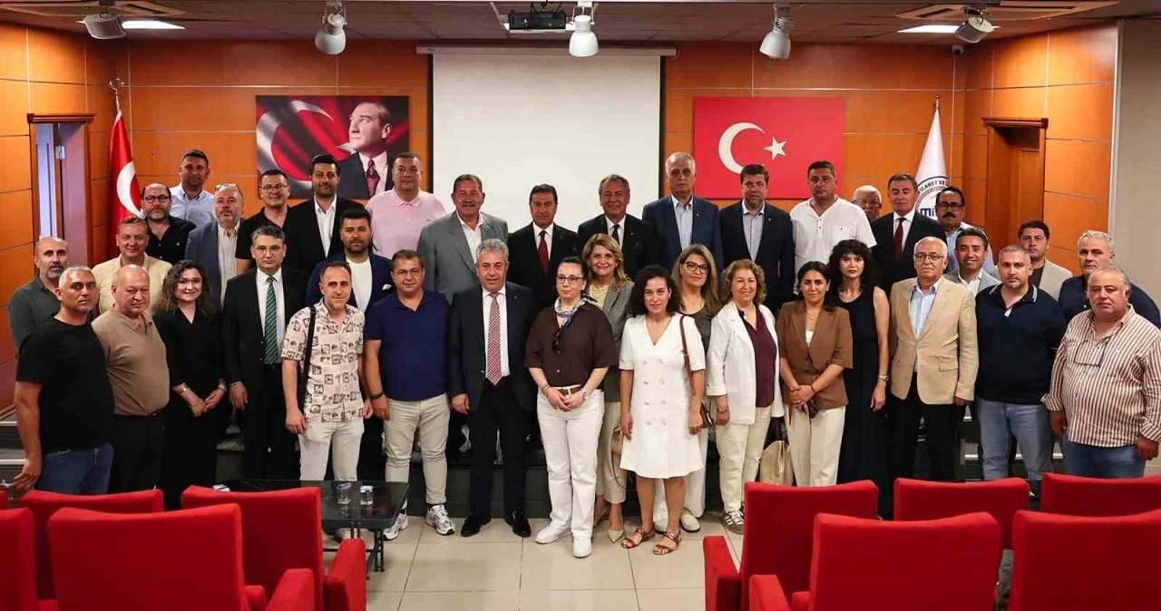 Başkan Aras sekt&ouml;r temsilcileriyle bir araya geldi
