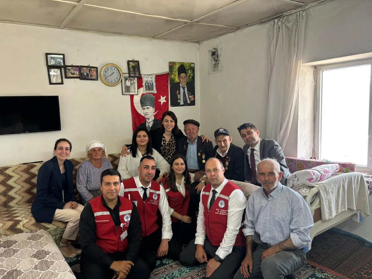Başkan Aras'tan Kore Gazisi'ne Sürpriz