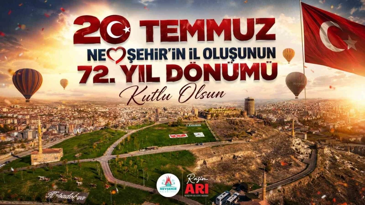 Başkan Arı&rsquo;dan Nevşehir&rsquo;in il oluşunun 72. yılı mesajı
