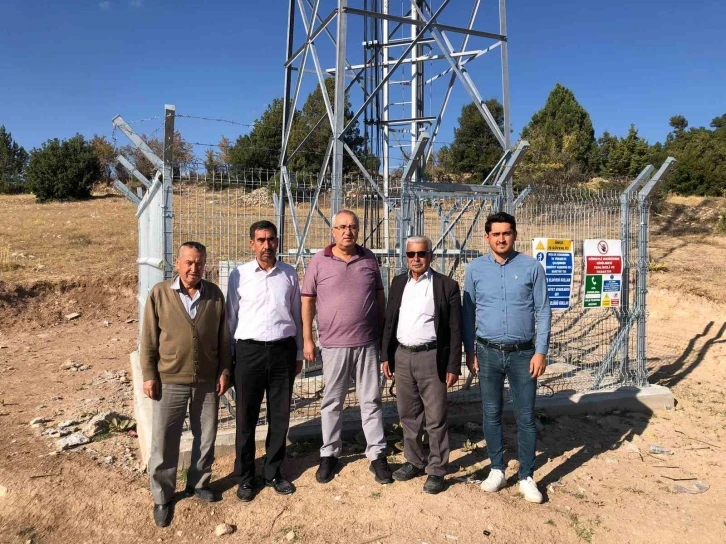 Başkan Arslan&rsquo;dan baz istasyonu ve yol m&uuml;jdesi
