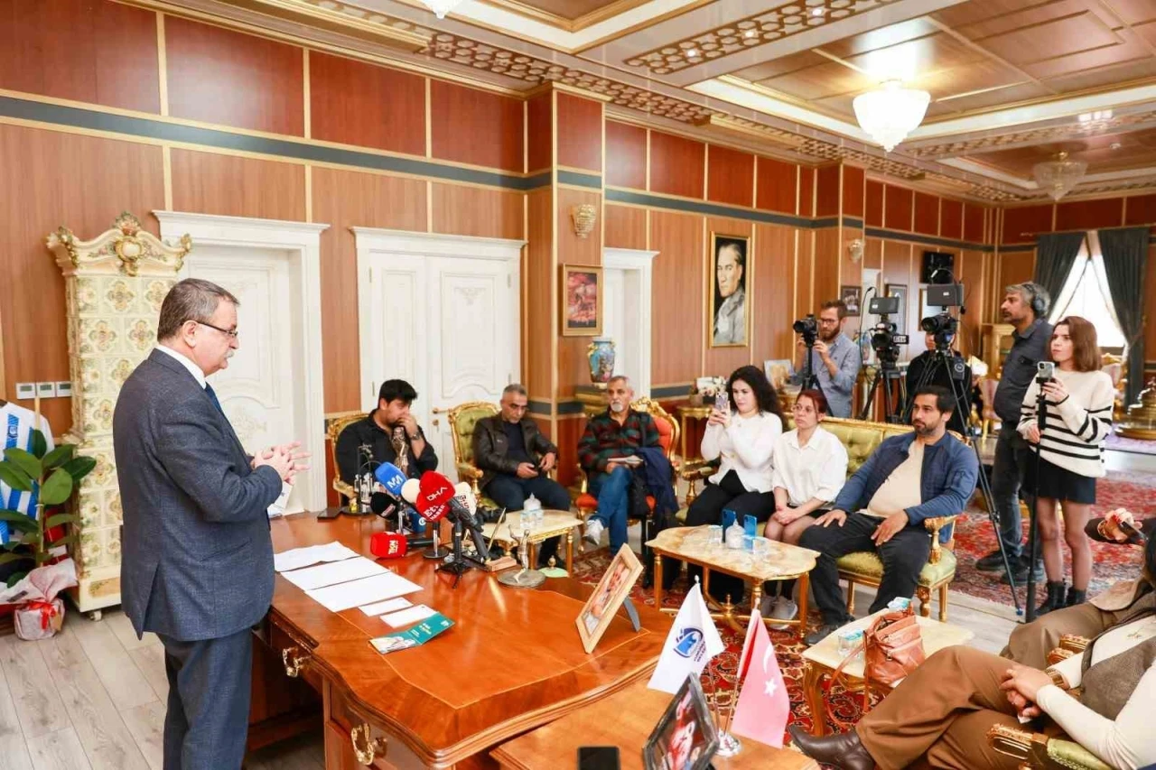 Başkan Balaban aylık çalışmalarını anlattı
