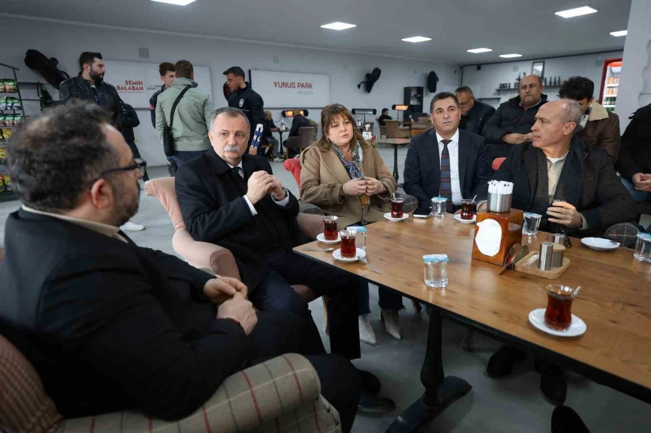 Başkan Balaban Muradiye&rsquo;de &ccedil;alışmaları yerinde inceledi
