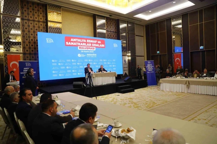 Başkan Böcek:"Su tarife indirimiyle esnafa yıllık 275 milyonluk destek sağladık"
