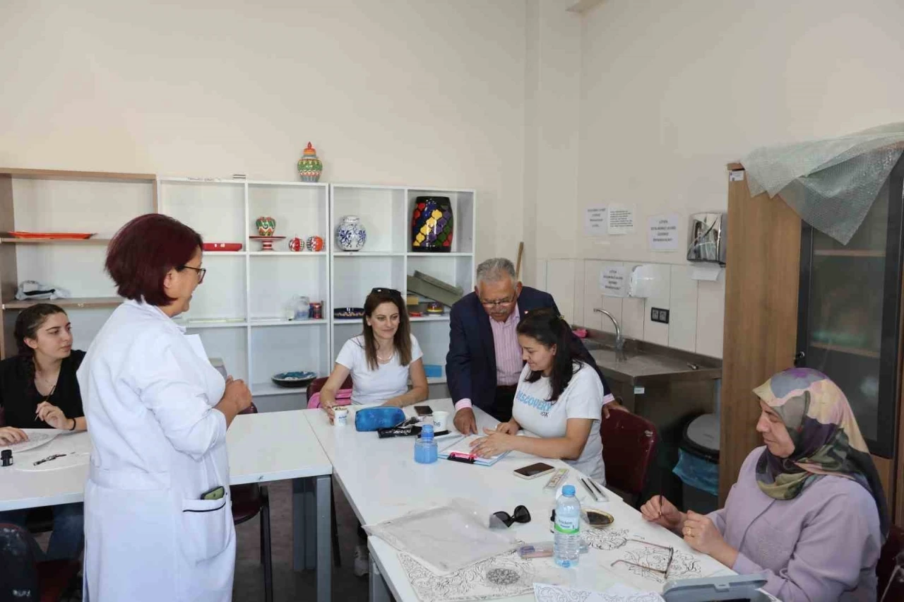 Başkan Büyükkılıç’tan büyükşehirin hizmet birimlerine ziyaret
