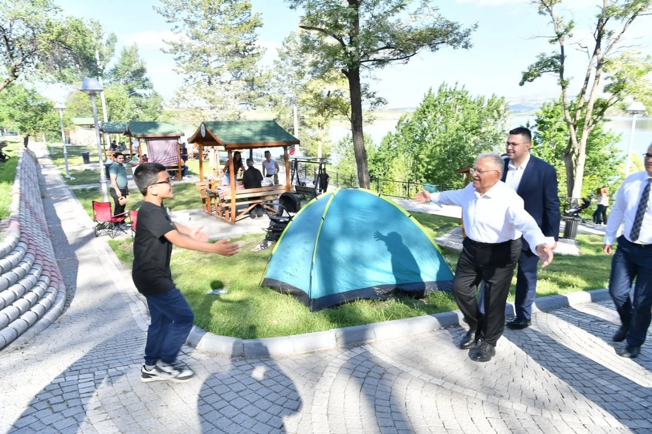 Başkan Büyükkılıç’tan Sarımsaklı Barajı Mesire Alanı’nda inc