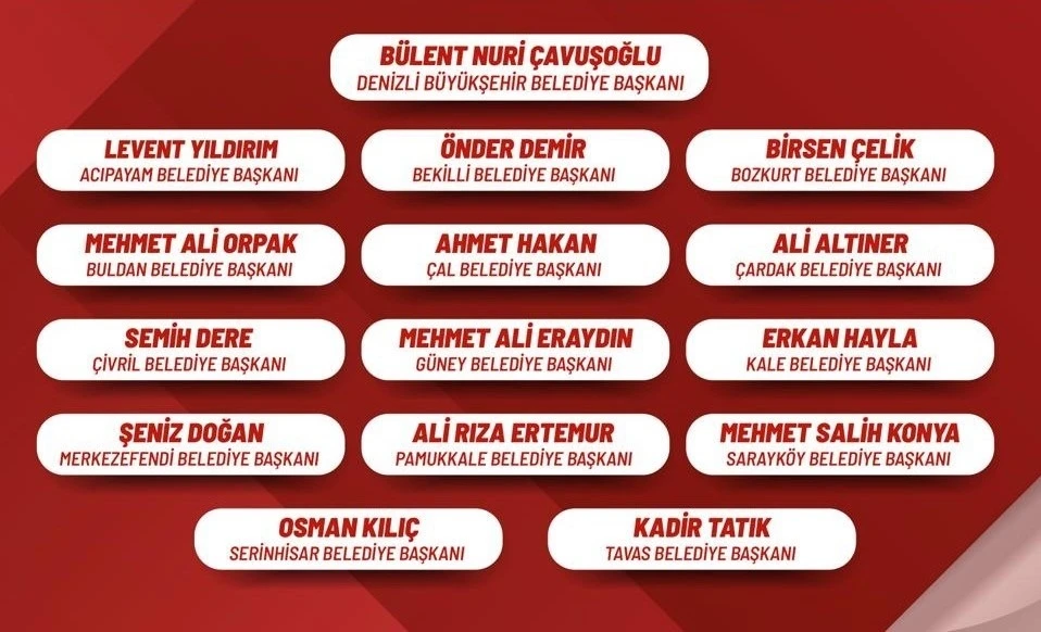 Başkan &Ccedil;avuşoğlu 15 belediye başkanının Yeni Parti&rsquo;ye katıldığını duyurdu
