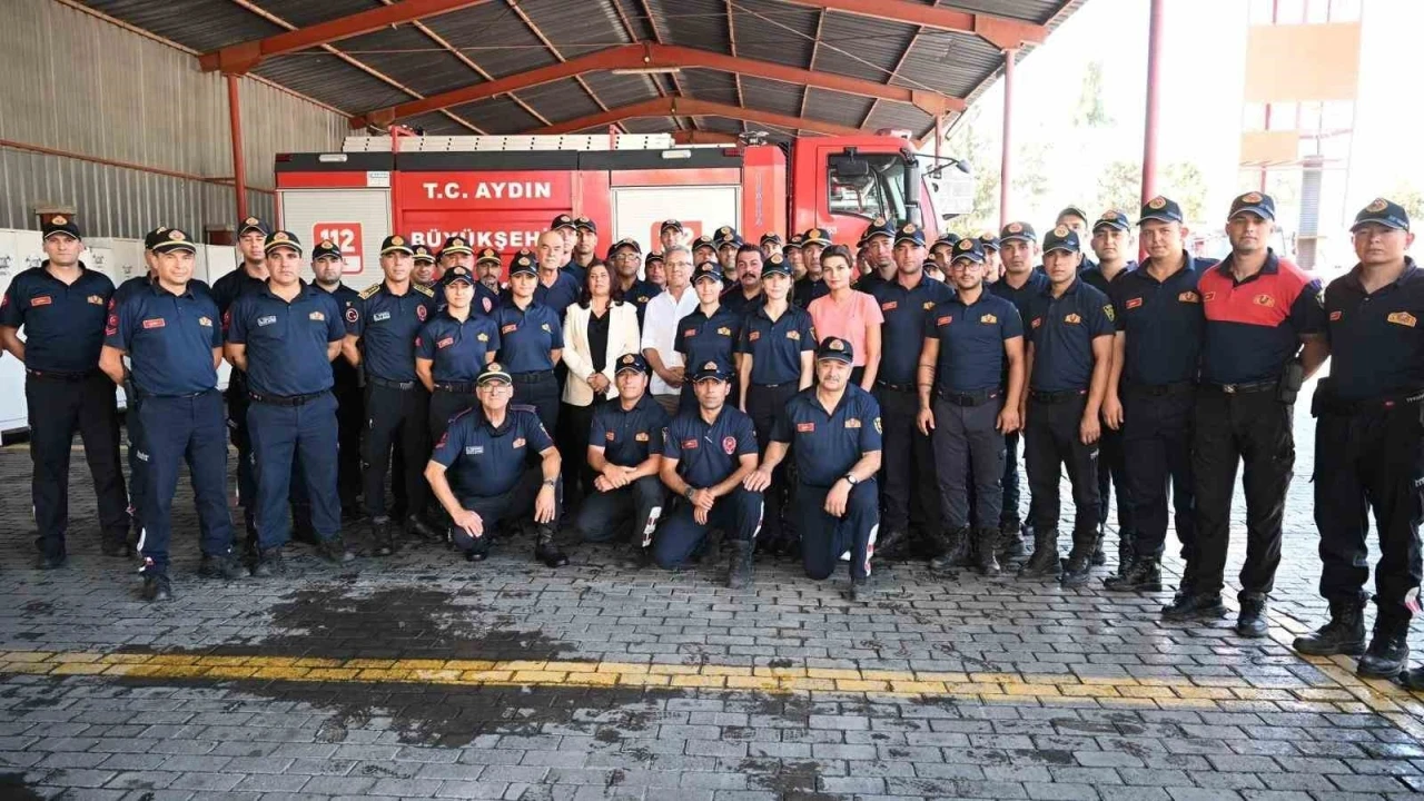 Başkan Çerçioğlu ateş savaşçıları ile bir araya geldi
