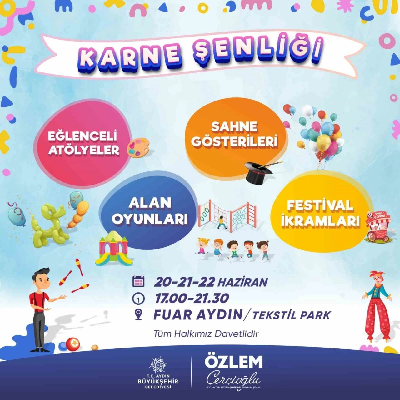 Başkan Çerçioğlu’ndan öğrencilere tatil hediyesi
