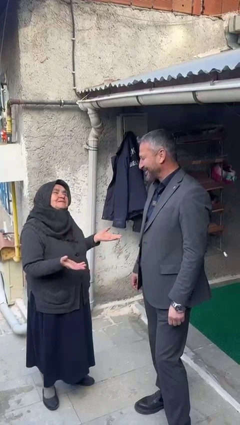 Başkan Civa, Nazife teyzenin talebini yerine getirdi

