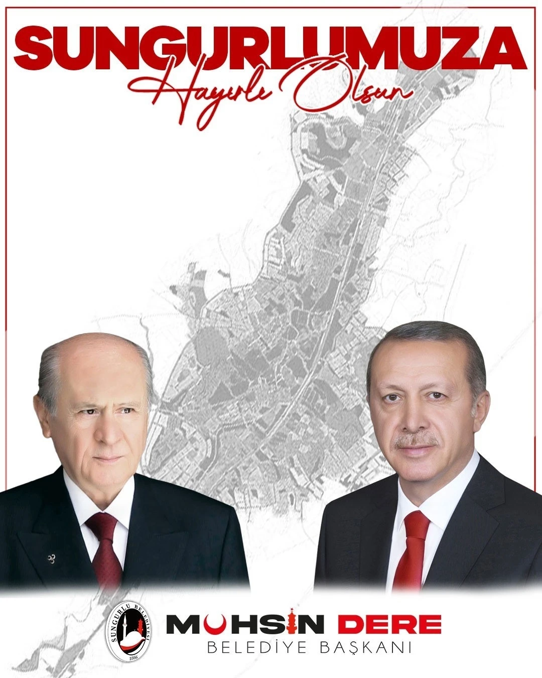 Başkan Dere duyurdu: Sungurlu&rsquo;nun geleceğine y&ouml;n verecek revizyon imar planında s&uuml;re&ccedil; tamamlandı
