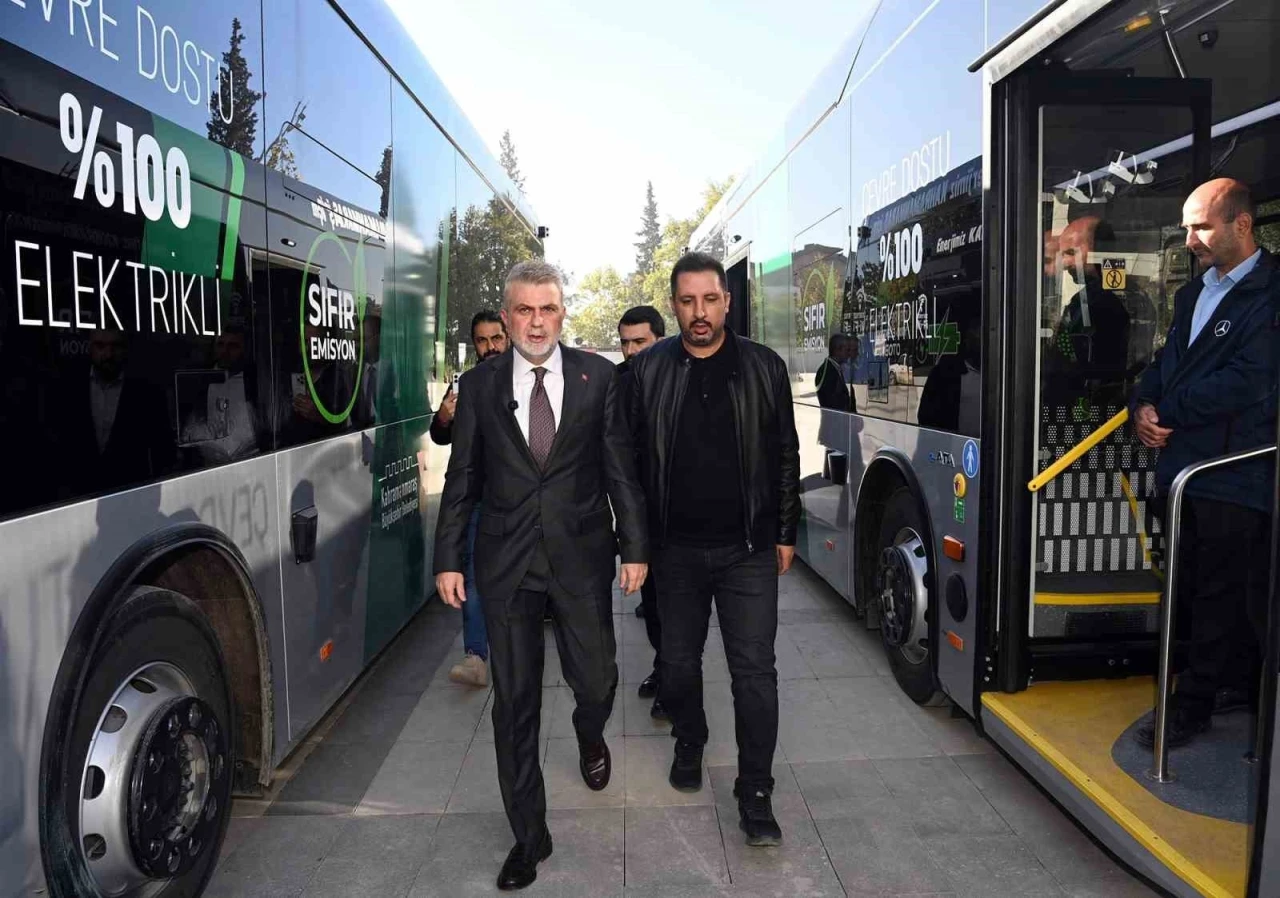 Başkan Görgel:"Yeşil ulaşım hamlemizle Kahramanmaraş’ımızı geleceğe taşıyoruz"