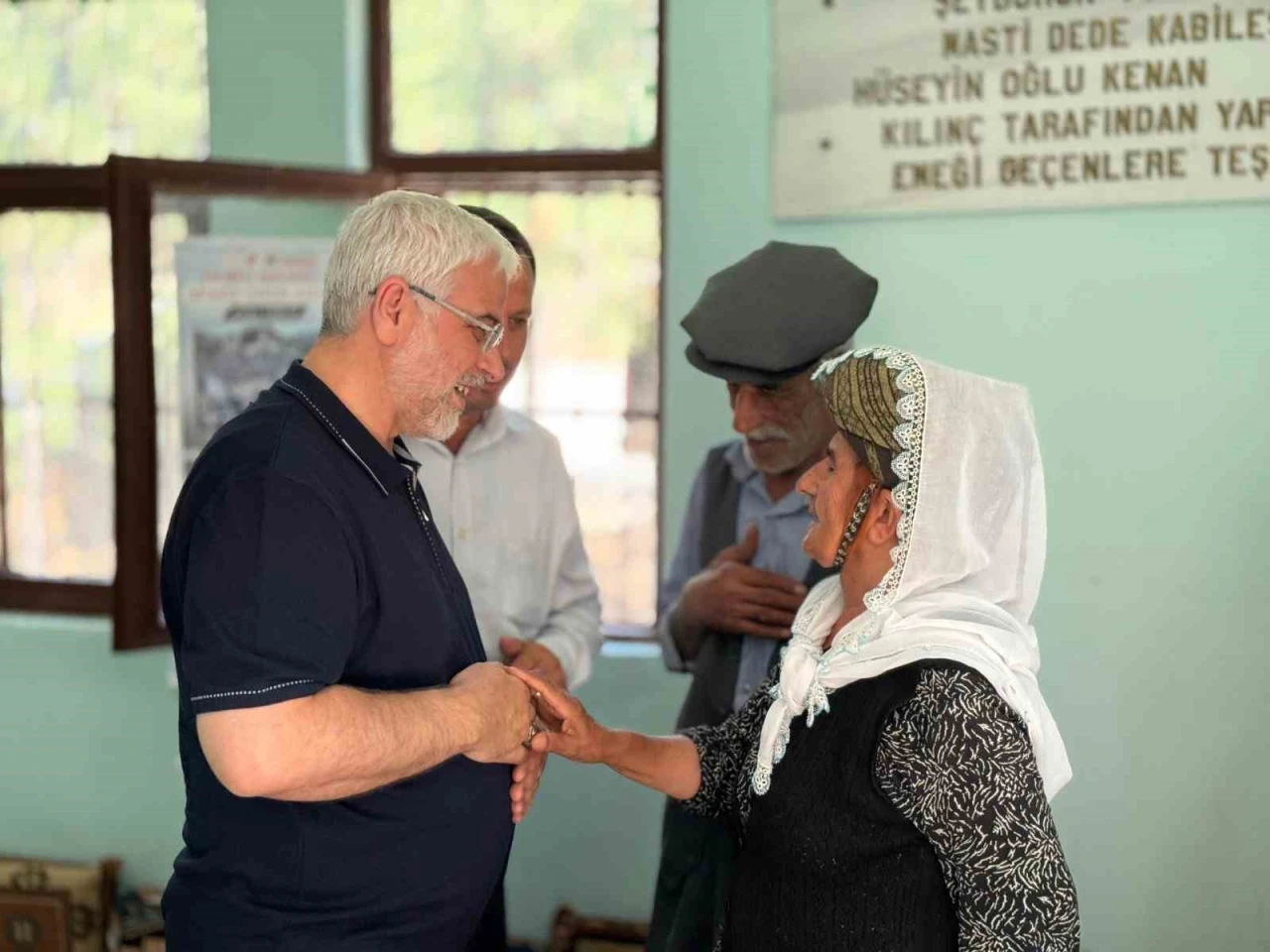 Başkan Kablan’dan Şeybor ziyaretinde aşure mesajı
