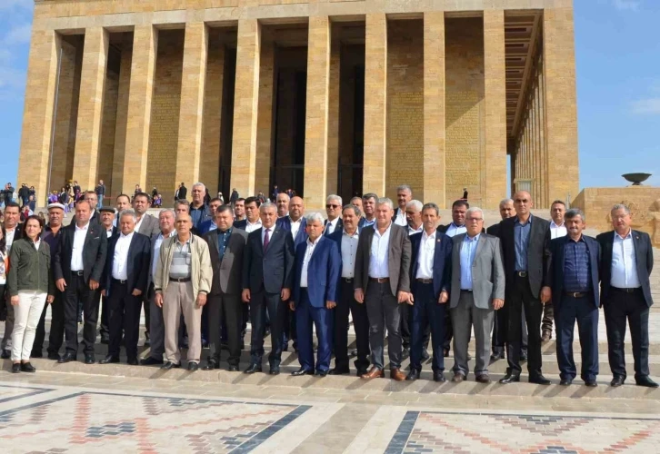 Başkan Kaplan &ldquo;Muhtarlarımız demokratik k&uuml;lt&uuml;r&uuml;m&uuml;z&uuml;n mihenk taşıdır&rdquo;
