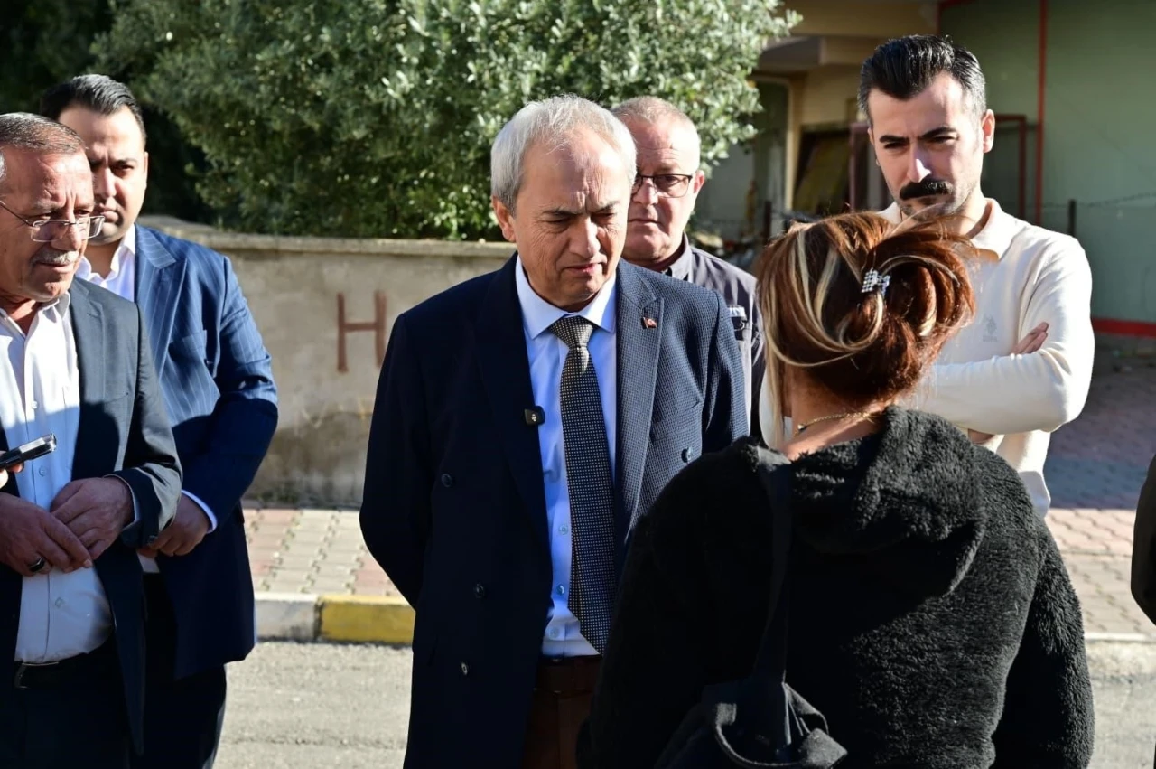 Başkan Kocagöz’den evi yanan vatandaşa destek sözü
