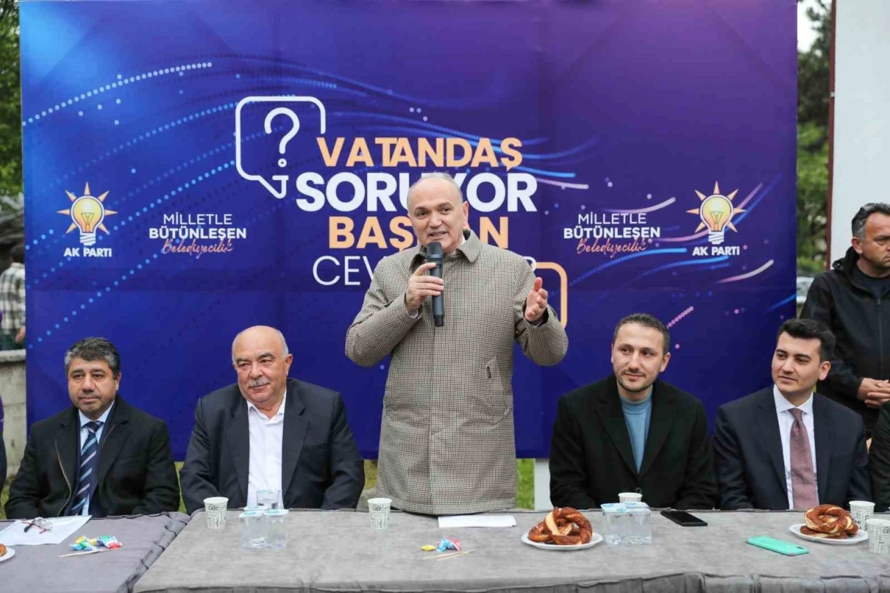 Başkan Özlü: &quot;5 yılın sonunda 100 projemizi yapmış olacağız&quot;
