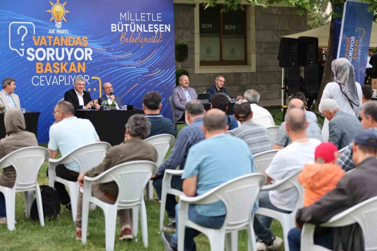 Başkan Pekyatırmacı Şeyh Şamil ve Mehmet Akif mahallelerinde