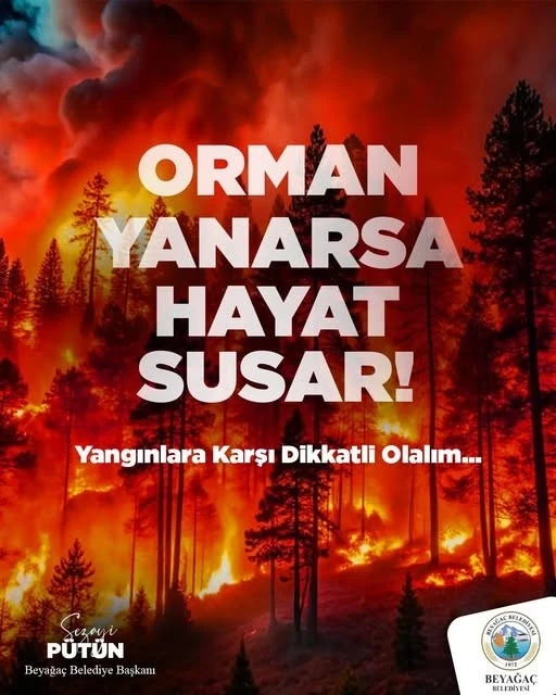 Başkan Pütün; &quot;Orman yanarsa, hayat susar&quot;
