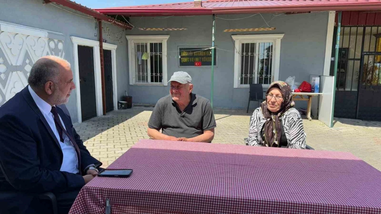 Başkan Sandıkçı’dan şehit annelerine anlamlı ziyaret
