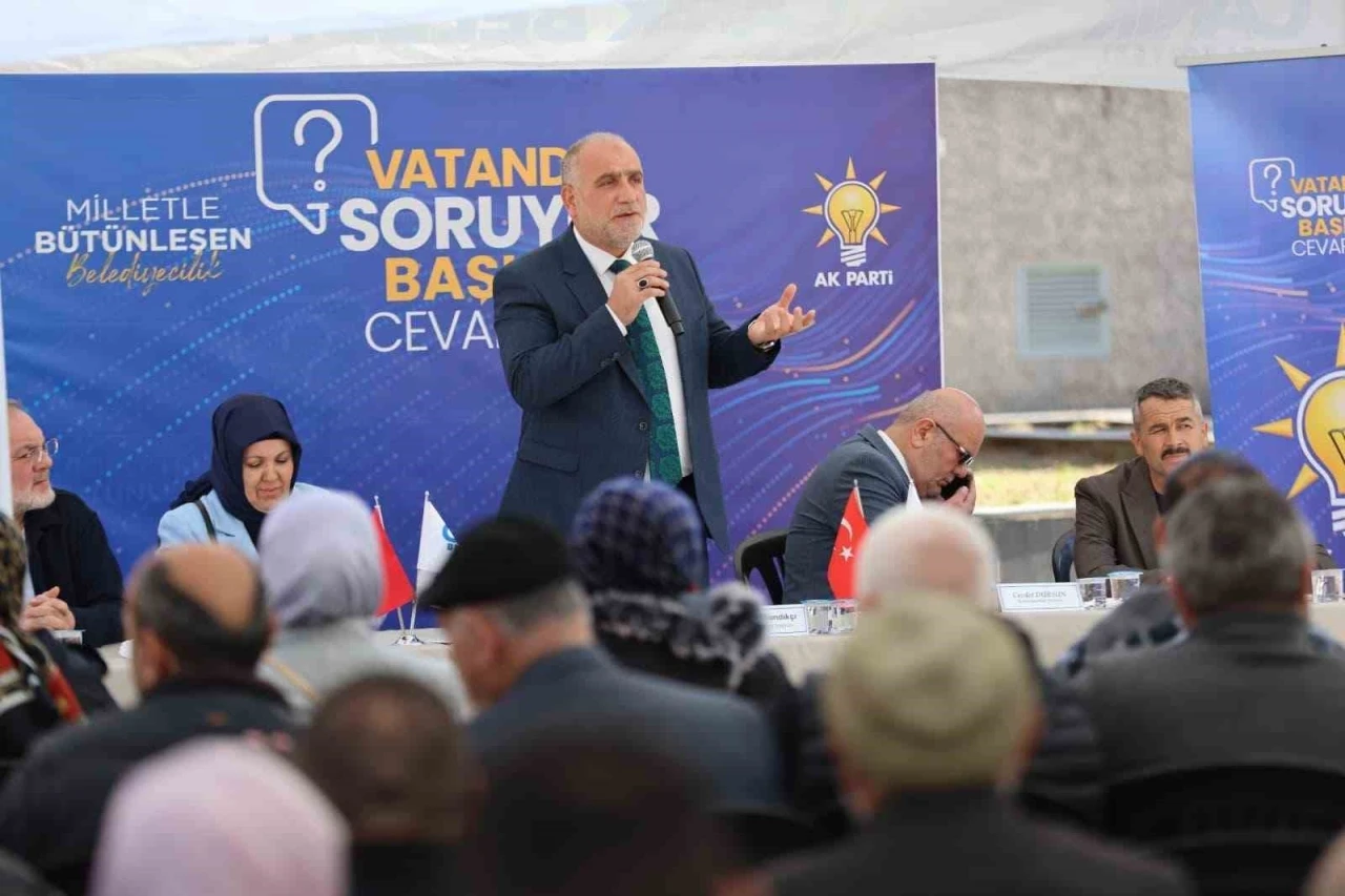Başkan Sandıkçı: &quot;Çözüm odaklı belediyecilik anlayışıyla çalışıyoruz&quot;
